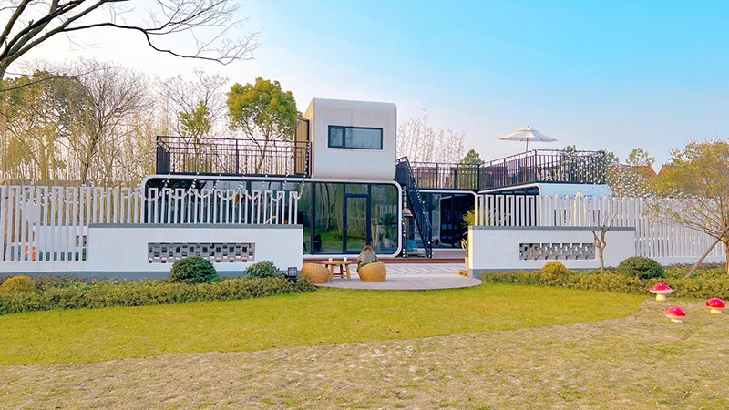 Apple House modular dos niveles